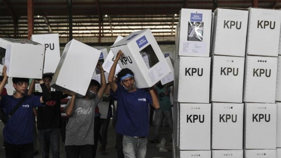 Bura boduvegen Indonesia ge inthihaabee officialunthakeh maruvejje