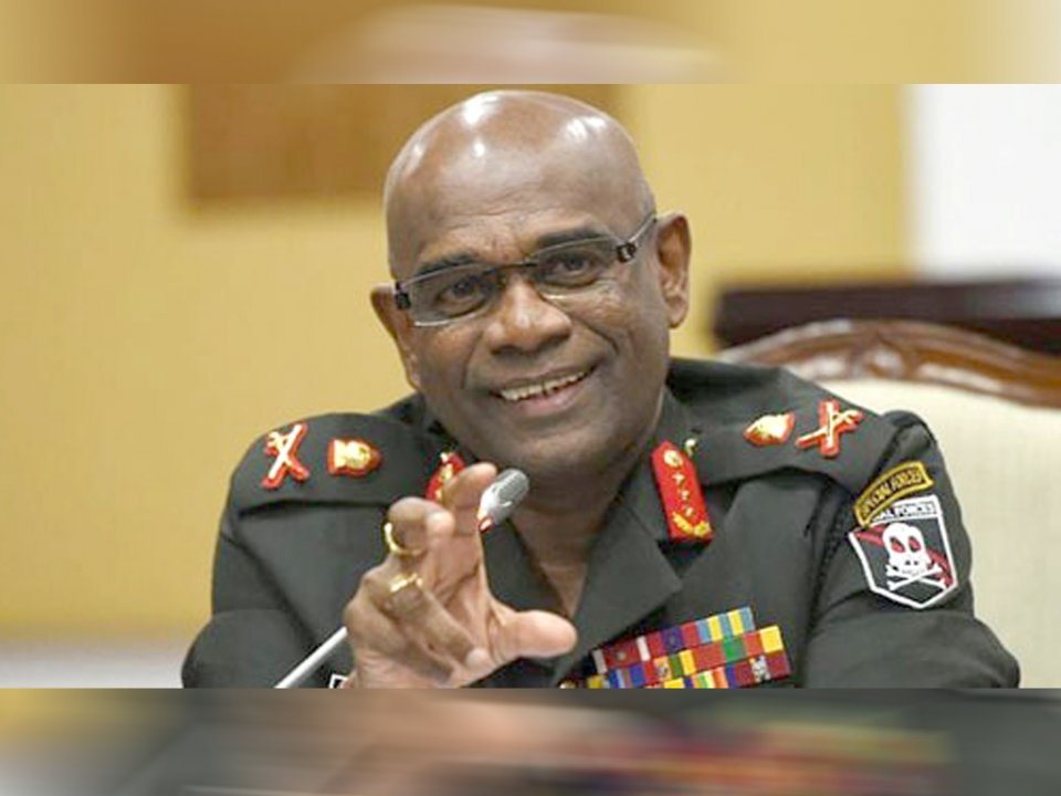 Lanka magun Syria ah 2 vana ah enme ginain dhanee Dhivehin: Lanka Army Chief