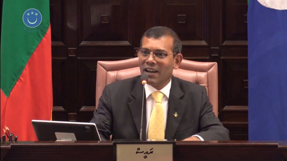 Majileehugai home minister ithurufulhu hehdhevi kamah vaahaka dhekevigen nuvaane: Nasheed