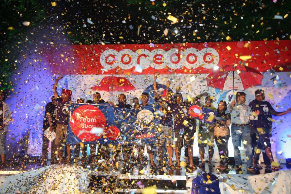 Ooredoo mas reyhuge champion team akee Team Buoy