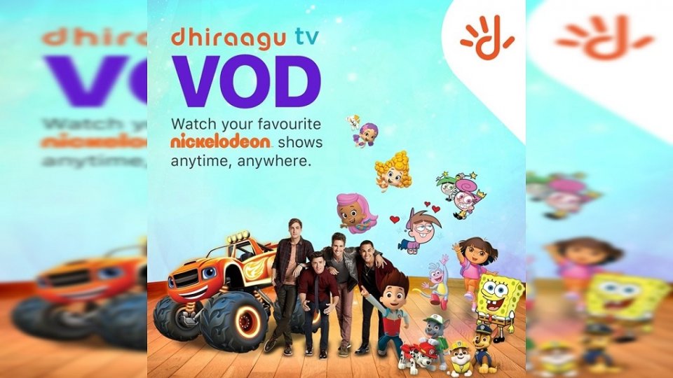 Dhiraagu TV ge VOD platform ah nickelodeon!