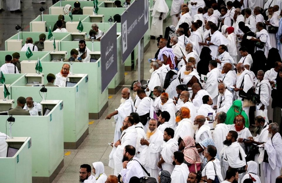Saudi rasgefaanuge Hajj hadhiya 72 qaumakah 