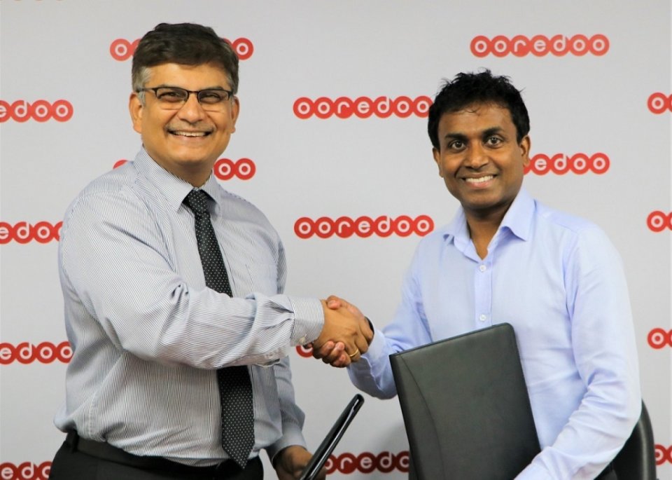 Ugail foundation in baavvaa AI Maldives ge title sponsor akah Ooredoo
