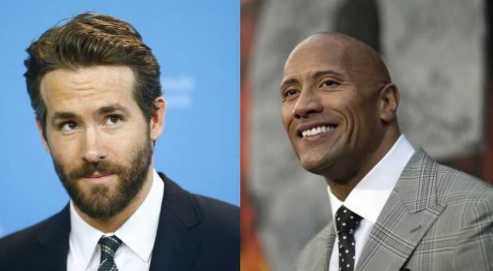 Dwayne Johnson aai eku Ryan Reynolds vess Red Notice ah 