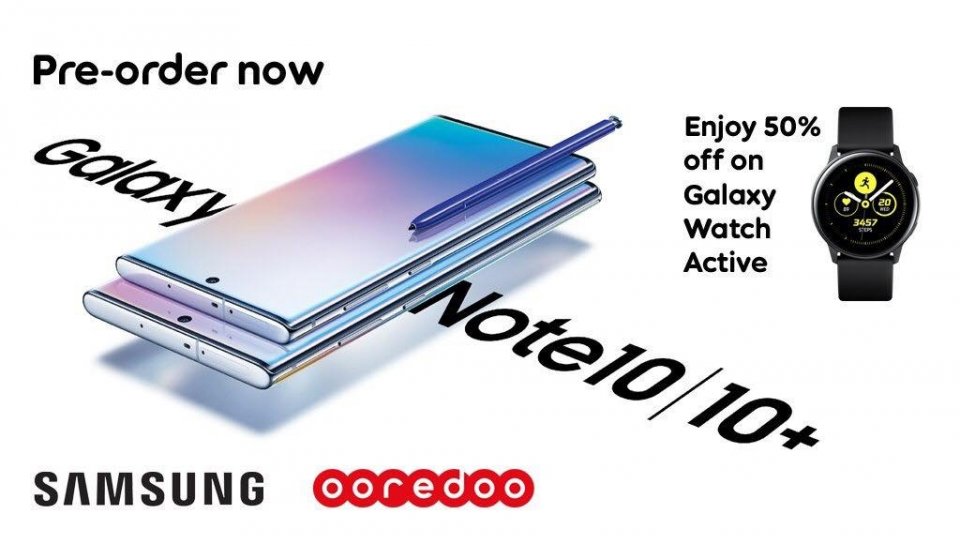 Samsung phonge emme fahuge Phon Pre-order kurumag Ooredhoo in hulhuvaalaifi 