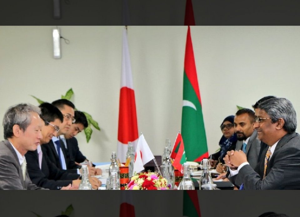 Japan aai Dhivehi Raajjeyge badhahi cheynah aa bolheh! 