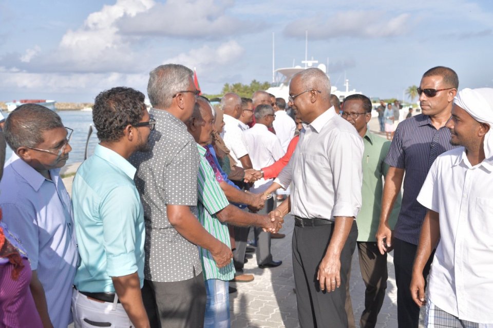 Raajje ge athilhu thakuge eki bahuruva aammu dhiriulhumugai beynun kurumun bahah muhssandhi kan libeyne: Raees