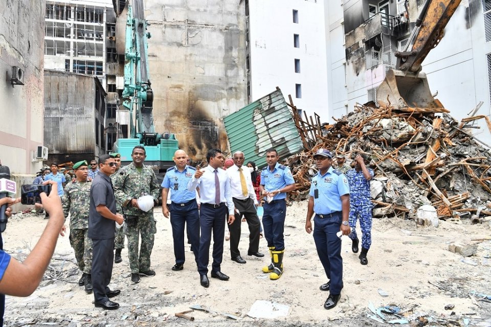 Nurahkkaatheri haadhisaa thah thakuraaru viya nudhinumah masaiykaiy kuraanan: Naibu raees