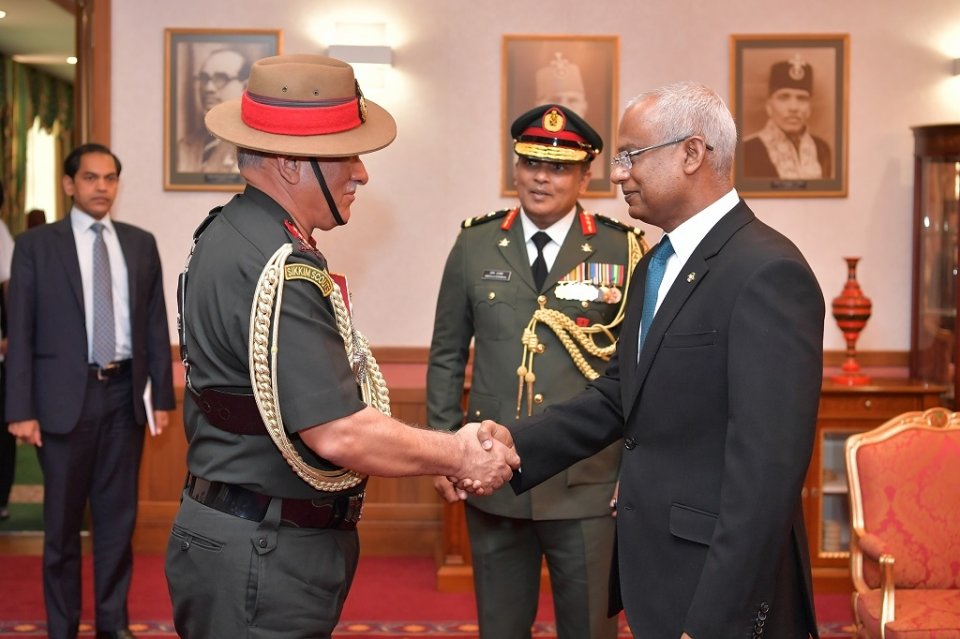 India ge Army Chief Raees Solih aai bahdhalukuravvaifi