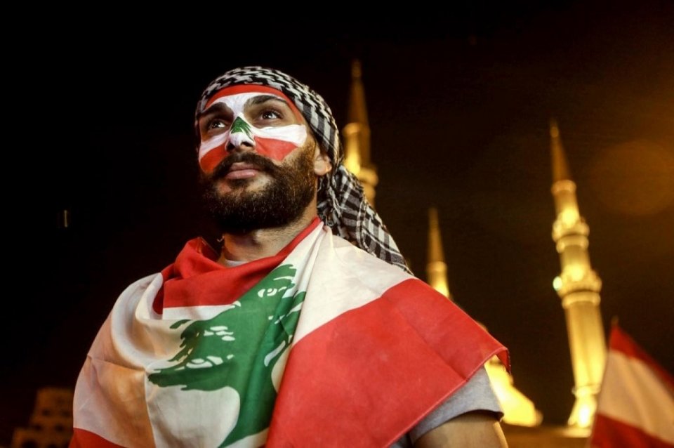 Ufaafaalhukurias muzaahara kuriah gendhaanun: Lebanon rayyithun 