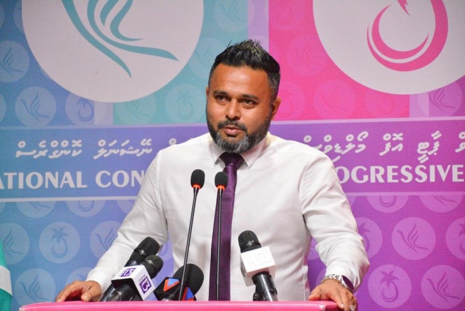 Raees Yameen ah 2023 ge unmeedhu ithuru vejje: Shiyam
