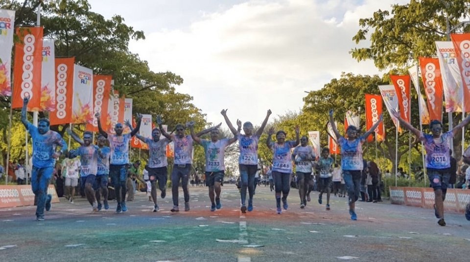 Ooredoo colour run aai Music Festival ah thahyaarutha!