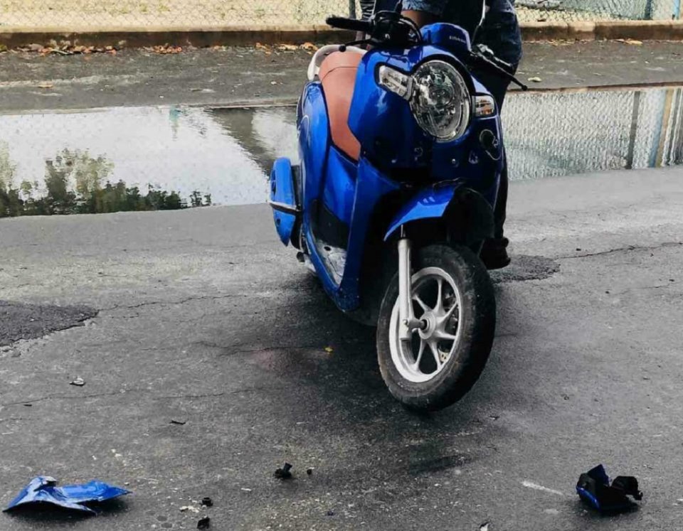 Pickup akaai cycle eh jehi hingi accident ehggai 2 anhenunnah aniyaavejje