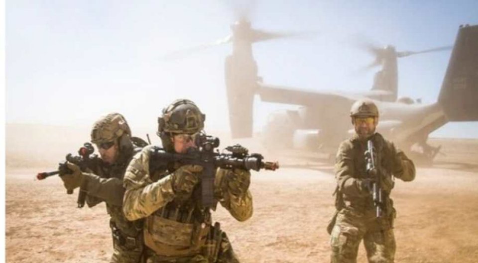 Afghanistan ge baeh sarahadhu thakun America sifain faibaifi