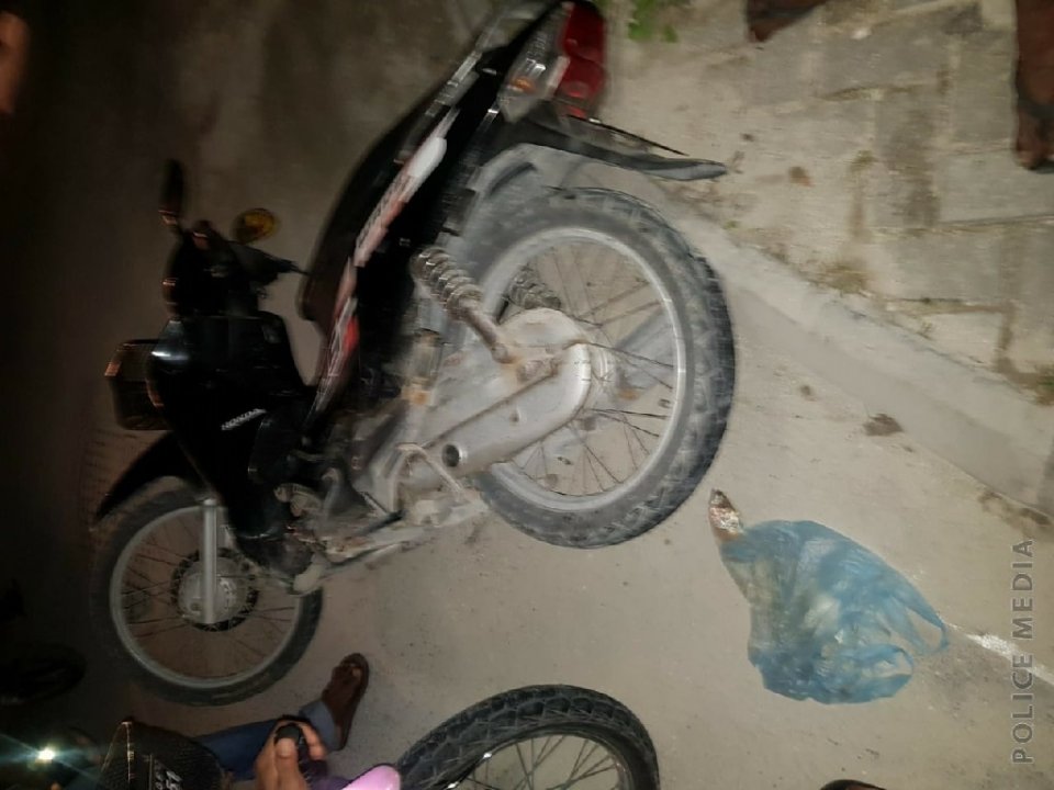 Thinadhoo gai hingi accident ehggai meehehgge boa falhain hingajje