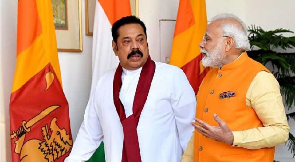 Terrorism aai dhekolhah Indiage ebbarulun libayne kamah ummedhukuran: Rajapaksa