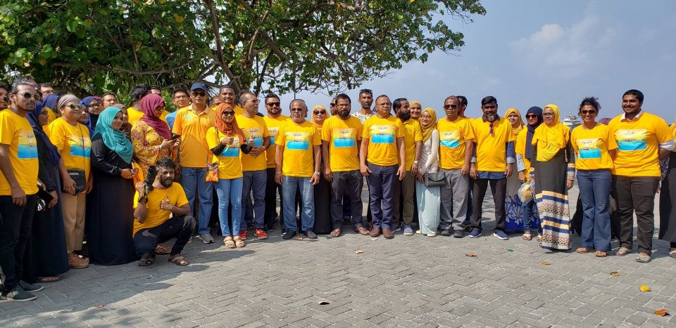 MDP ge campaign Covid-19 ah heyluntheri kurumaa eku kuriah gendhany