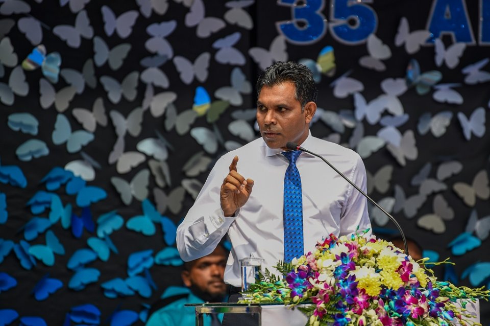 Thauleemee nizaamugai Jamaaludheen vany namoonaa dhakkuvaidheefai: Naibu raees