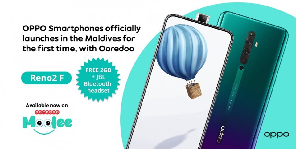 Ooredoo Maldives launches OPPO devices for the first time in Maldives