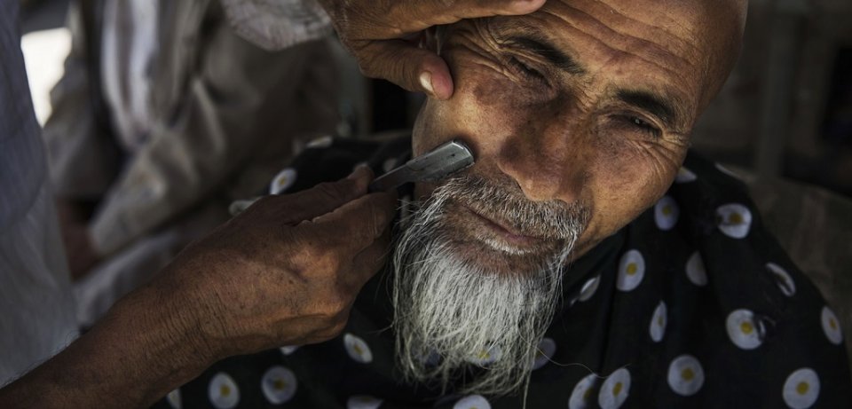 Bodethi brand thakah alhu masakath kuranee Uighur Muslimun