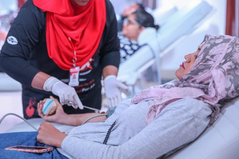 HDC ge muvazzafun blood bank ah ley hadhiyaa kuranee 