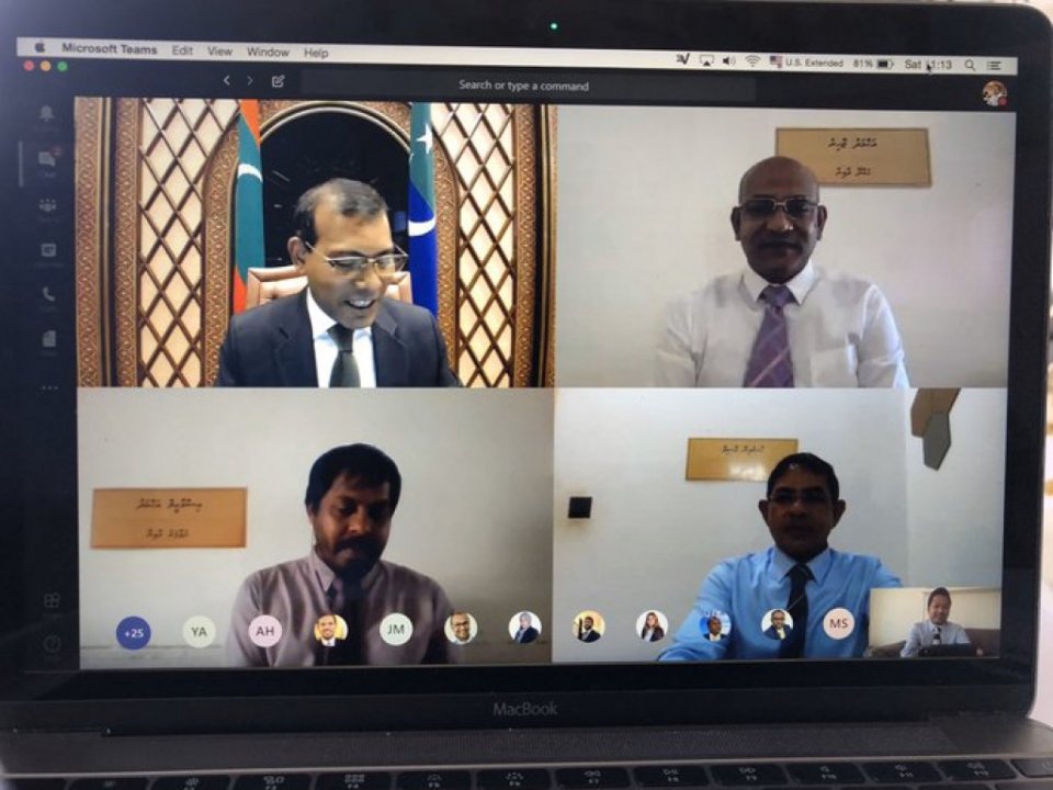 Maldives Parliament readies for sessions with web-conference