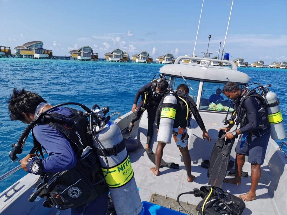 Snorkeling ah feybi anhen fathruveriya adhives nufeney: MNDF