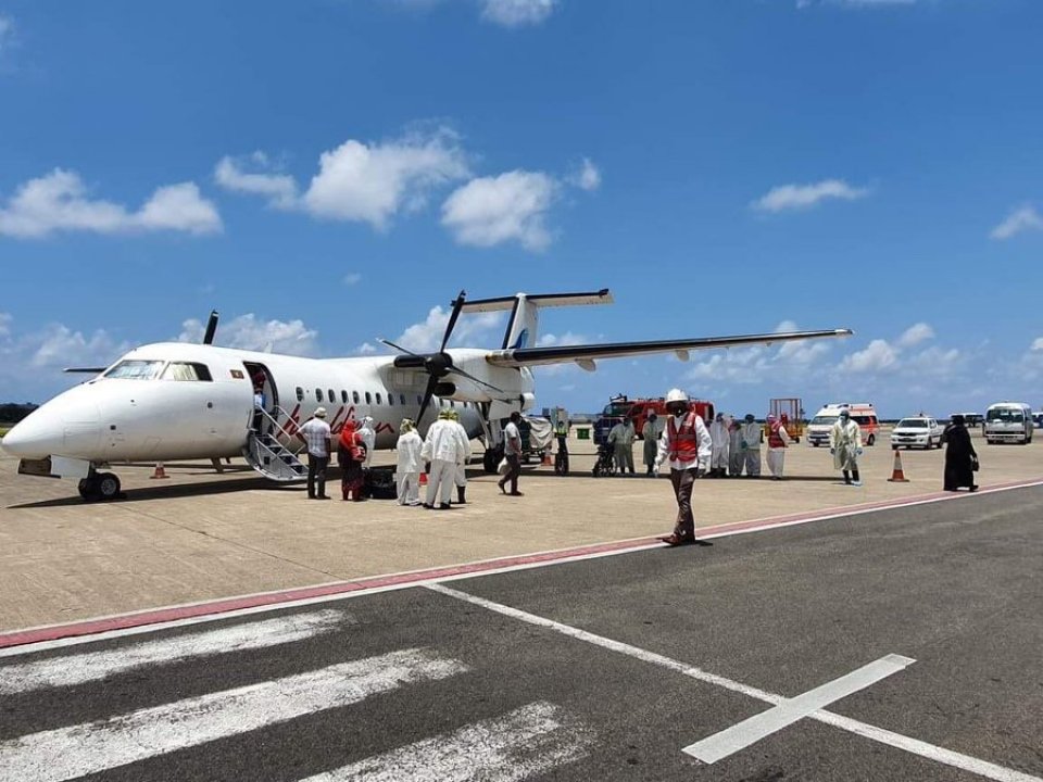 Rescue flight thakuge mauloomaathu Maldivian in haama kuraane: Foreign Ministry