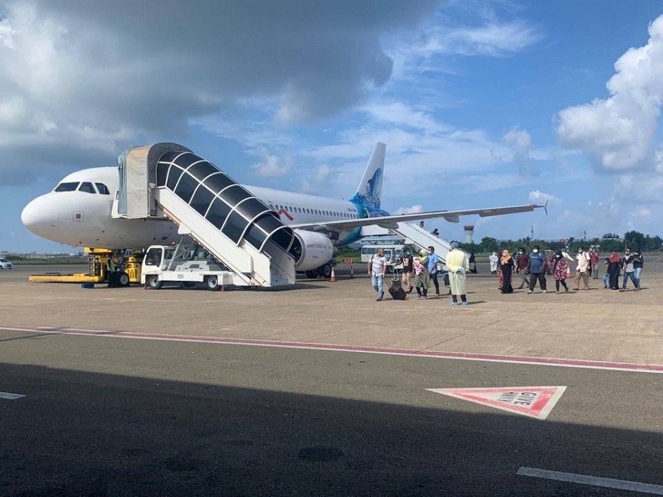 2nd Rescue flight from India arrives with 159 Maldivians
