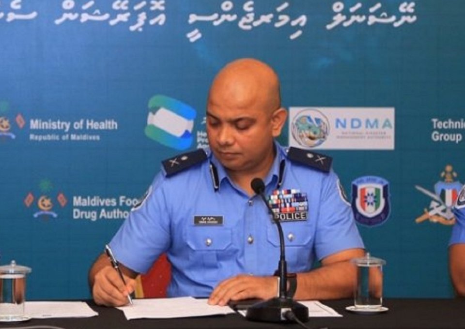 Mihaalathugaives 4818 meehakah Male' aumuge huhdha dheefaavey: Police
