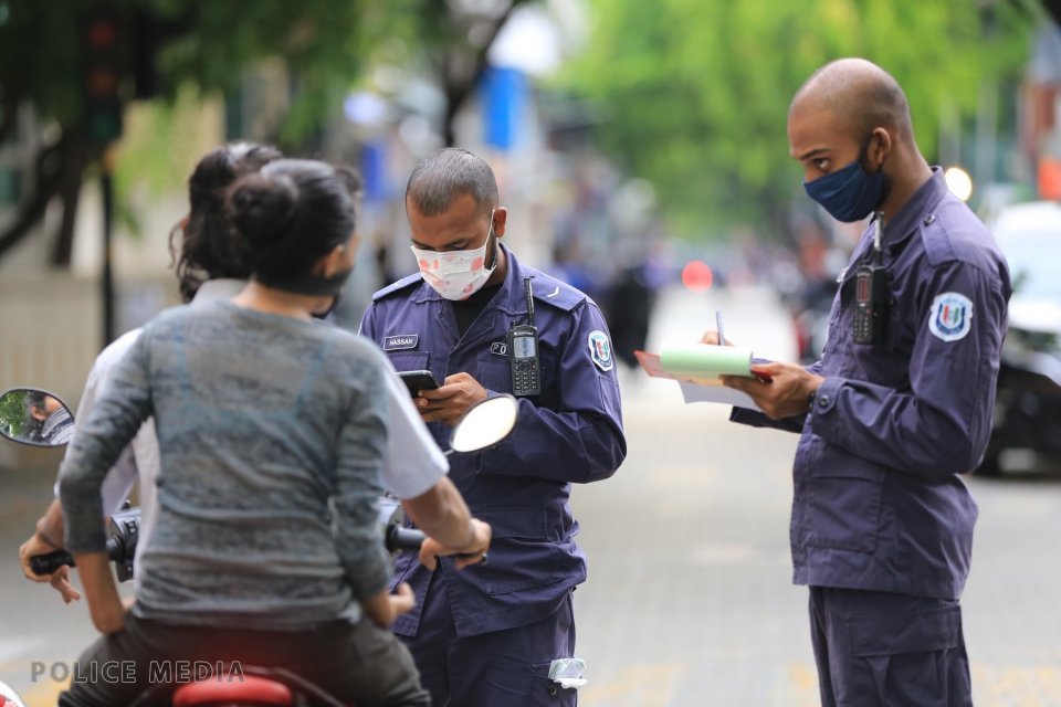 67 fined today for violating Male’ Area lockdown regulations