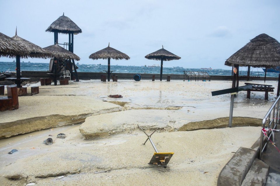 Ufedhemundhaa thoofaan dhathuru kuraany raajje aa dhurah: Met office