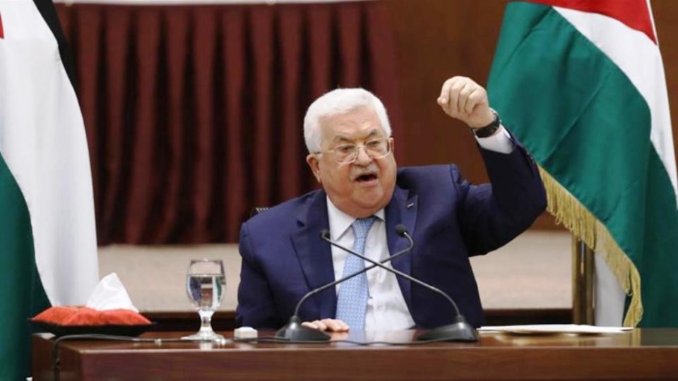 America aai Israel aai eku vefaiva ebbasvunthah baathil: Abbas