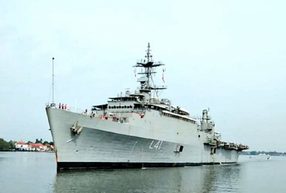 Repatriation military vessel from India to take back 700 countrymen
