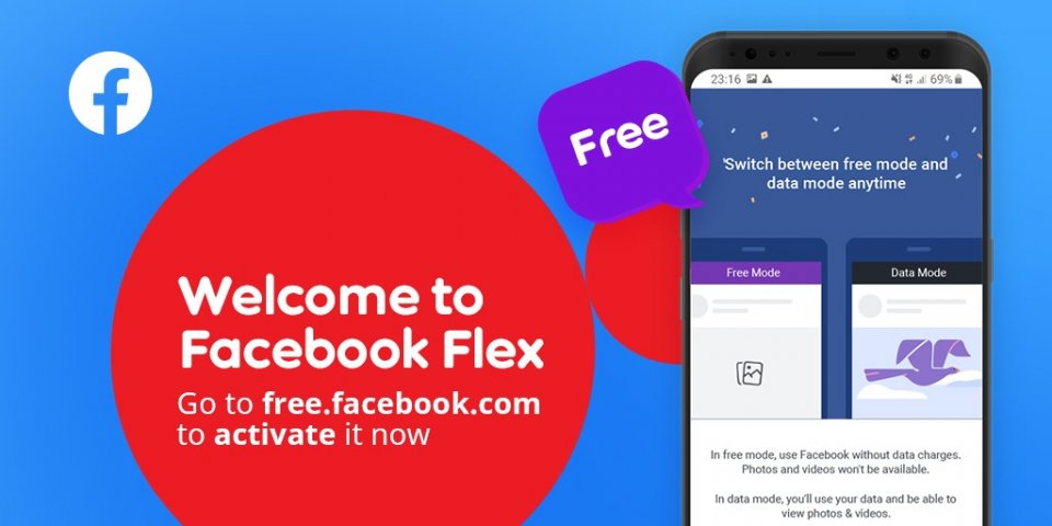 Ooredoo launches Facebook Flex-A free version of Facebook