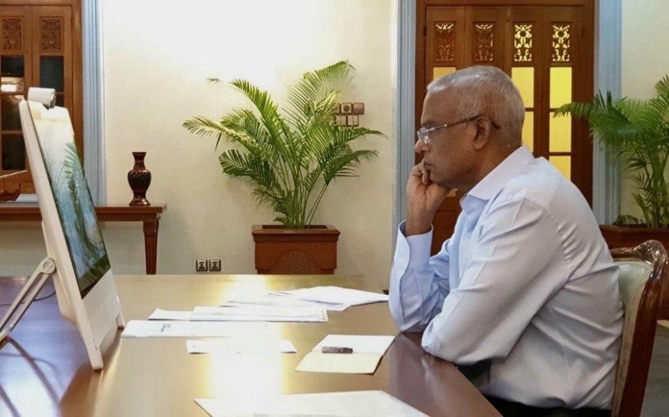 Vazeerunge majileehugai Raees Solih, Aathifaa ah shukuru adhaa kurahvaifi