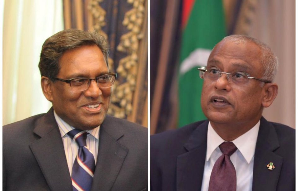 Raees Solih, Raees Waheed ge haalu ballavaa lahvvaifi