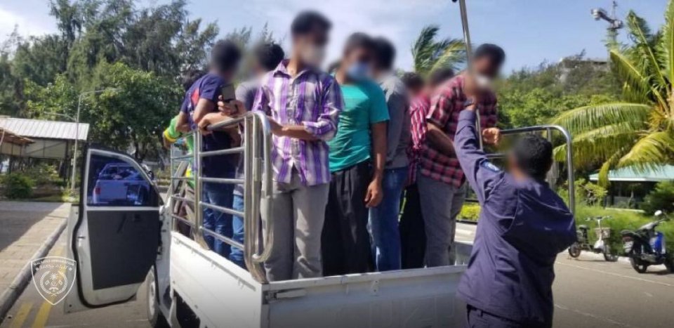  Immigration apprehends 22 undocumented migrant workers