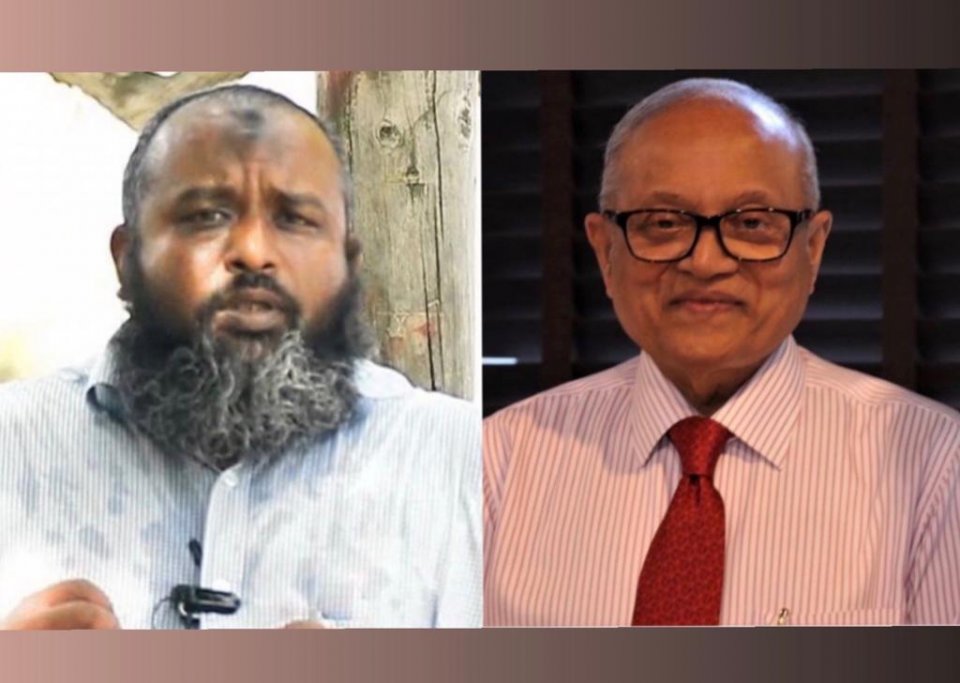 Covid-19: Namaadhah safuhedhumugai Raees Maumoon aai Dr.Iyaz ge hiyaal thafaathu