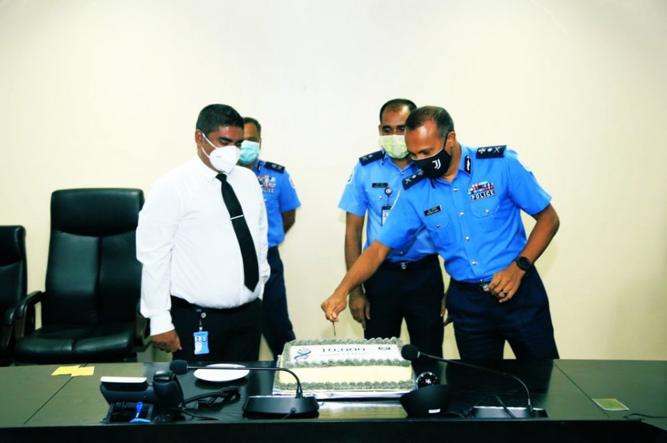 Fuluhunge Forensic team in 10,000 test hadhaifi