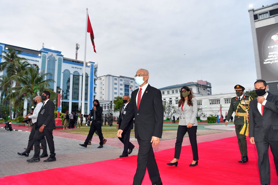 July 26, 2020 Flag hosting ceremony of 55th Independence Day of Maldives