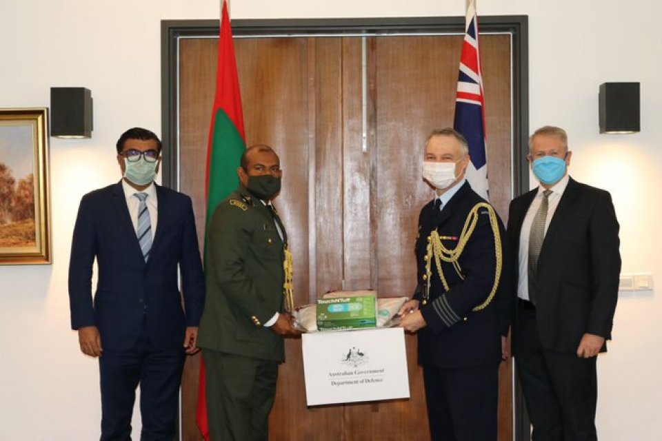 Australia in raajje ah 1.8 illion rufiyaage PPE hadhiyaa kohffi