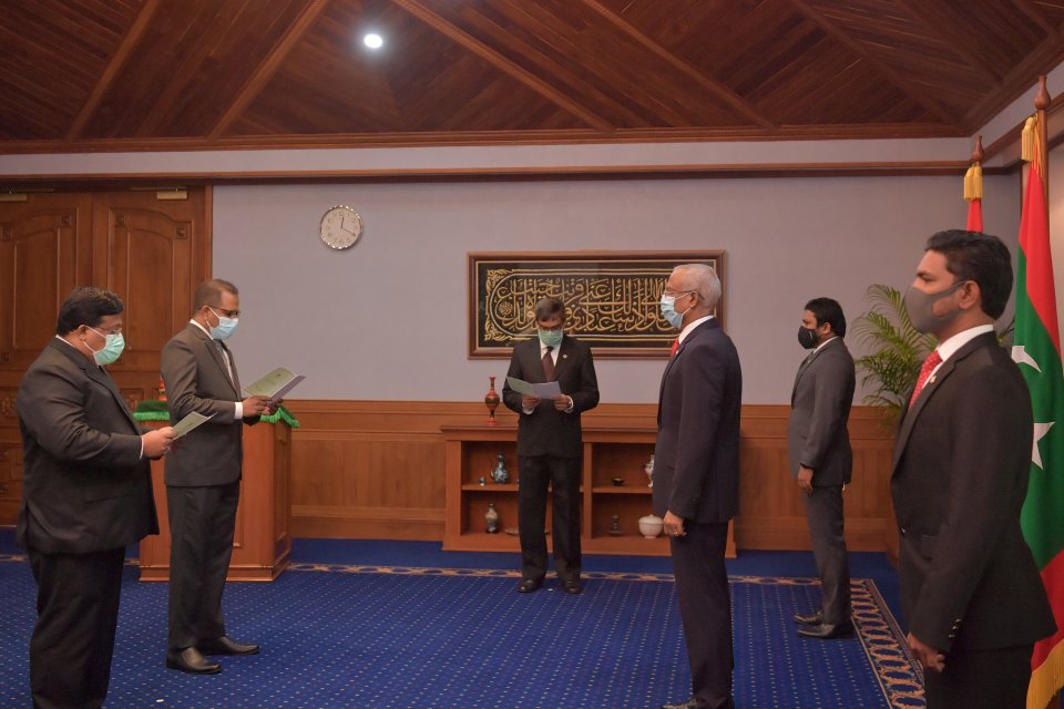 President Solih appoints two Supreme Court Justices today