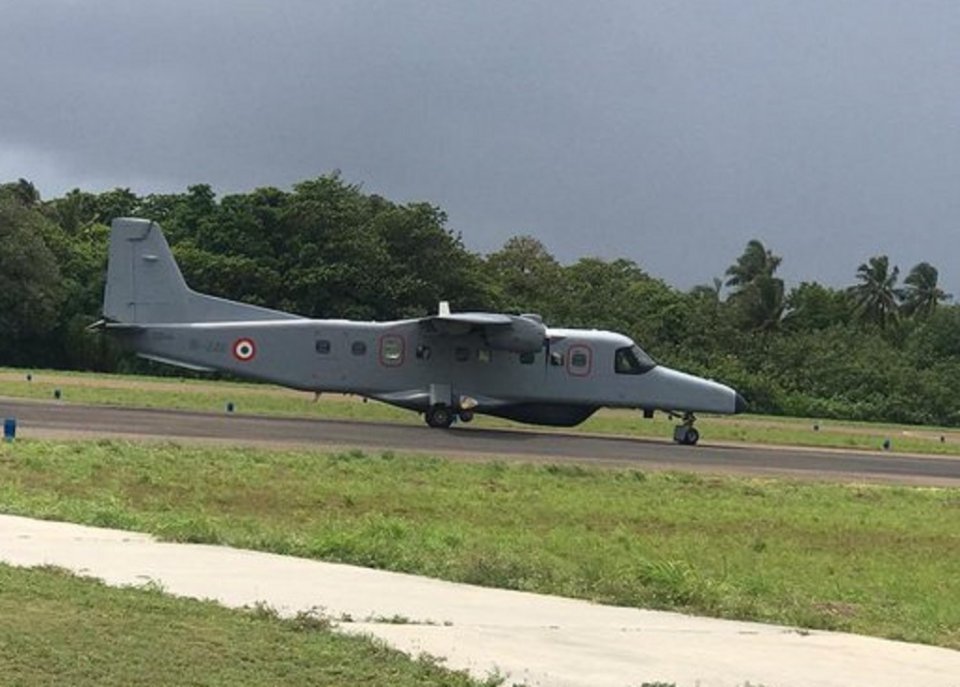Indian Military planes were granted permission to land in Hanimaadhoo: Immigration 