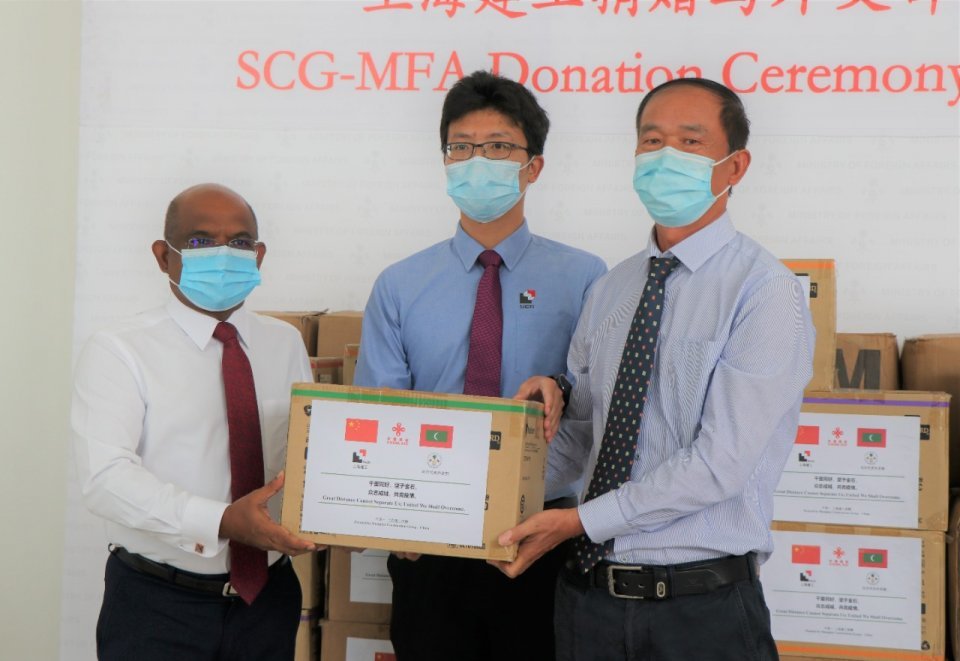 Chinese Company donates medical equipment to assist the fight against COVID-19