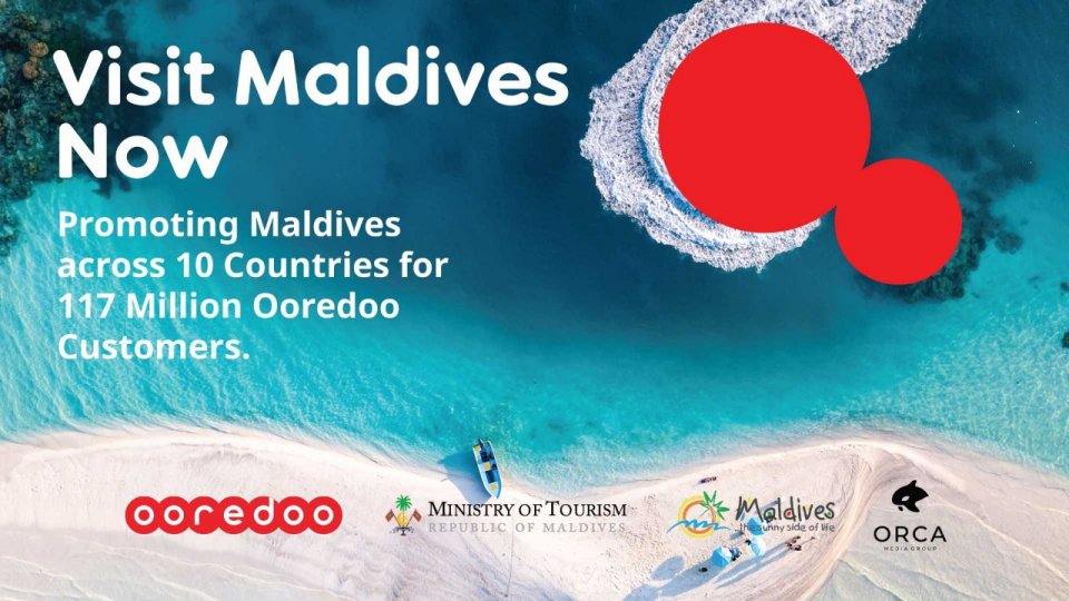 Ooredoo launches a destination marketing campaign called 'Visit Maldives Now'