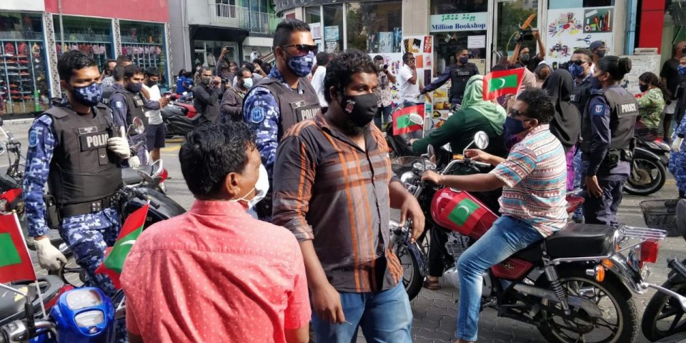 Police release all but one arrested from yesterday’s opposition rally 