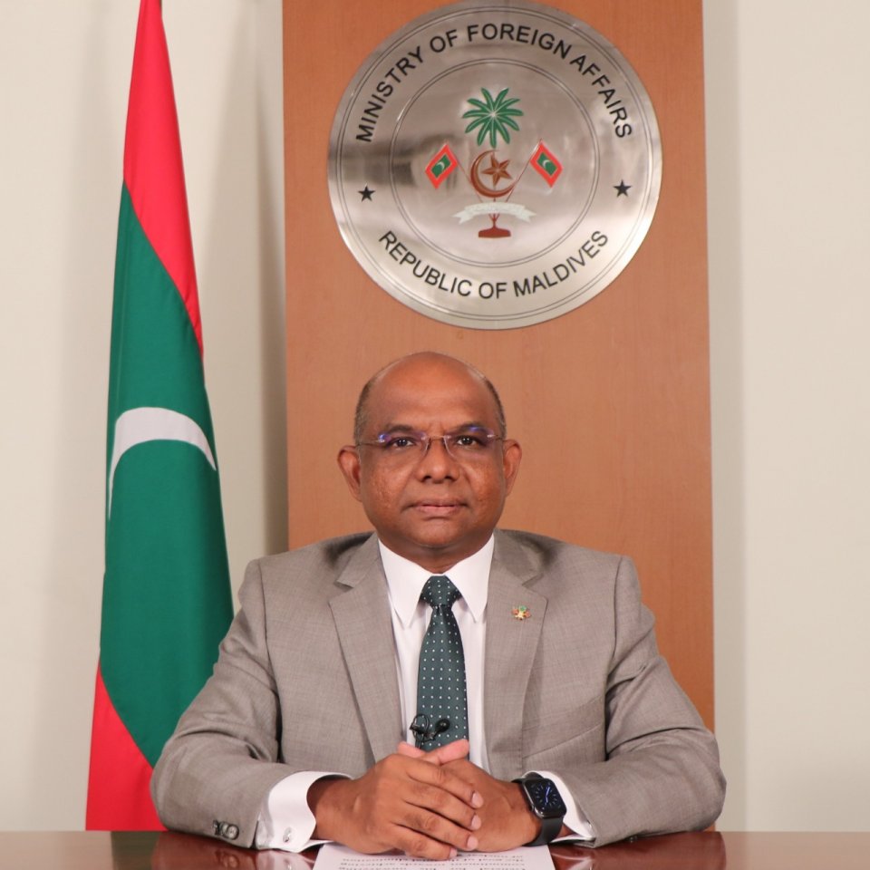 Maldives committed  towards world peace and security: Minister Shahid