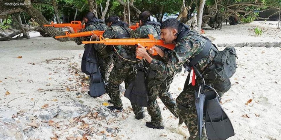 BREAKING: MNDF training ah Gamah dhiya 25 meehaku covid ah positive vejje