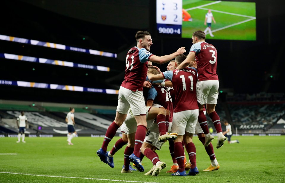 English Premier League: Fahathunn araa thin landu jahaa West Ham inn Tottenham sisuvaalaifi